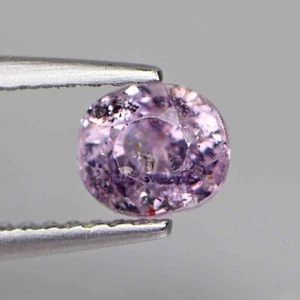 0.93 Cts Unheated Natural Sapphire Oval Cut Pink Srilanka Gemstone - Picture 1 of 5