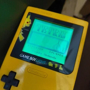 Nintendo Gameboy Light Pokemon Pikachu limited edition console  s1565M - Picture 1 of 7