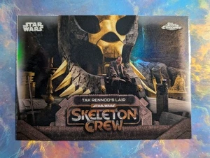 ✨🛸Tak Rennod’s Lair SC-15 Refractor Holo Topps Chrome 2025 Star Wars✨🛸 - Bild 1 von 4