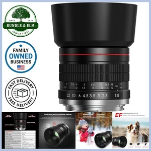 Obiettivo EF 85mm f1.8 Ritratto - MF per Canon EOS Rebel T8i/T7i/T7/T6i/T5... - Foto 1 di 9