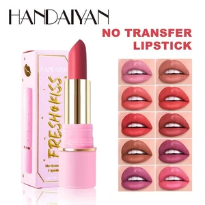 Long Lasting Non-Stick Cup Lip Gloss Velvet Nude Matte Lipsticklip Makeup @ - Picture 1 of 11