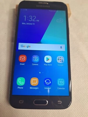 US Cellular Samsung Galaxy J3 SM-J327R4 Android 4G LTE Smart Camera Cell Phone - Image 1 of 4