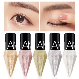 Glitter Eyeliner Eye Shimmer Liquid Eyeshadow Pearlescent Makeup Long Lasting# - Picture 1 of 19