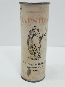 Vintage Fisk Speckstein Gummi Reifen Co. Dose - Bild 1 von 8