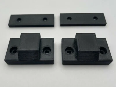 WOODWARD DIGITAL 2 x Replacement Hinge Mounts and Plates for Technics SL-1200 & SL-1210