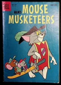 MGM's Mouse Musketeers #1135 settembre-novembre 1960 Dell Comics G 041825WT - Foto 1 di 3