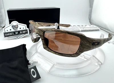 OAKLEY FIVES SQUARED KINGS WOODLAND CAMO VR28 BLACK IRIDIUM SUNGLASSES OO9238-16 - Image 1 of 4