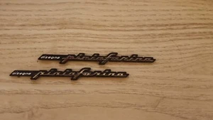 badge pininfarina alfa romeo fiat lancia bmw pin spilla adesiva - Foto 1 di 2