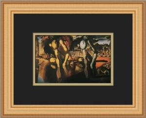 Salvador Dali Metamorphosis of Naricssus Custom Framed Print - Picture 1 of 2