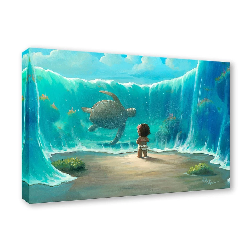 Moana's New Friend 16hx24W Disney Bellas Artes por Rob Kaz Foto 1 de 1