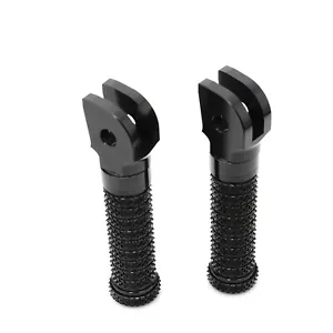 RRING Black Grip Front Foot Pegs For Can-Am Spyder RS Models 08-12 13 14 15 16 - Bild 1 von 5