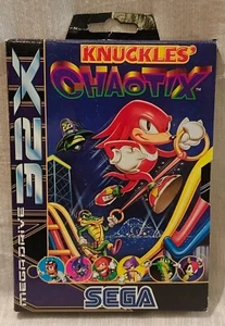 Knuckles Chaotix Sega Mega Drive 32X PAL Open Box( Rare ) Read description - Picture 1 of 21