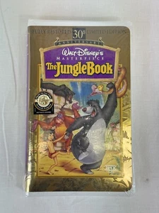 The Jungle Book (VHS, 1997, 30th Anniversary Limited Edition) Sealed - Picture 1 of 7