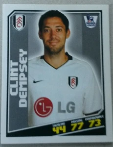 Topps Total Football 2009 #142 Clint Dempsey - Fulham Fc - Picture 1 of 1