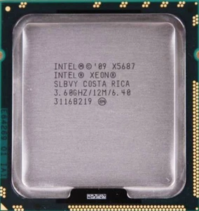 Intel Xeon X5687 3.6 GHz 12 MB 4-Core 8T Socket LGA 1366 130W CPU Processor - Picture 1 of 1