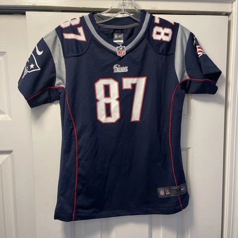 Girls Nike New England Patriots On Field Gronkowski Jersey Girls Size Large 14 Cover