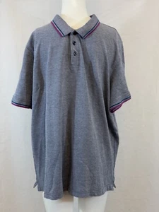 MAINE Men's Grey, 100% Cotton Polo Shirt. Size XXL - Picture 1 of 5