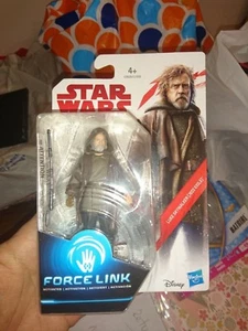 Luke Skywalker (Jedi Exile) Star Wars The Last Jedi figure Force Link new 2018 - Picture 1 of 3