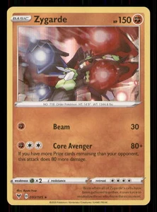 Zygarde SWSH04: Vivid Voltage #093/185 Holo Rare Pokemon LP - Picture 1 of 2