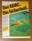 Seltene Werbung Der ADAC - Die Sicherheit Christoph 1 München Hubschrauber 1988