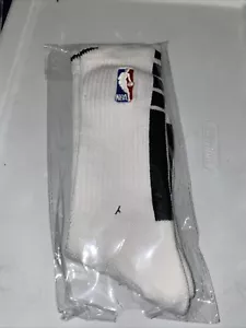 Calze Nike NBA Elite DRI-FIT taglia Large bianche e nere nuove - Foto 1 di 4