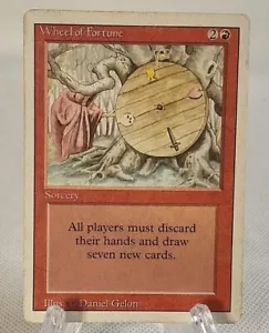 Wheel of Fortune - Revised Edition (3ED) MTG Card Magic The Gathering PYP Games - Picture 1 of 10