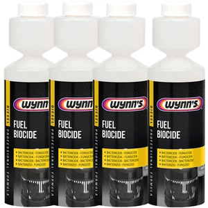 Wynns Fuel Biocide Micro-Organisms Remover Hybrid Diesel Fuel Treatment 250mL x4 - Picture 1 of 3