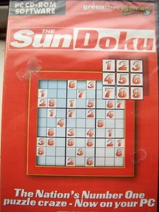 THE SUNDOKU---SUDOKU---PUZZLE GAME---PC CD---BRAND NEW & SEALED---FREE POST - Picture 1 of 2