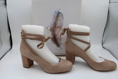 Mujer Jessica Simpson JS-Venya Talla 7.5M Totalmente Taupe Lux Gamuza Bomba/Tacones Foto 1 de 4