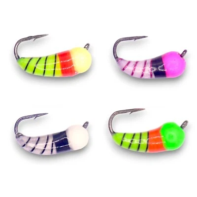 Ice Fishing Jigs 4 PACK - AKUA JIG TUNGSTEN SERIES SKUD - Image 1 of 4