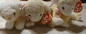 TY Beanie Babie Original March 21 1996 & 2000 Fleece TM The Beanie Babies  - Picture 1 of 10