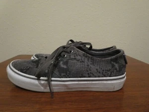 Vans Off The Wall Snakeskin print lace up sneakers shoes women's size 6.5 - Picture 1 of 6