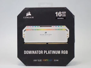 Corsair Dominator Platinum RGB 16GB 2x8GB 288Pin PC RAM DDR4 3600 Desktop Arbeitsspeicher - Bild 1 von 2