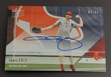 2018 Topps Now Chris Sale Road To Opening Day #OD-24A  Autograph Auto #d 84/99