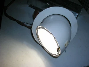 SIDE SPA HQI Einbaustrahler CDM-T 70W Downlight Aludruckguss mit KVG schwenkbar - Bild 1 von 9