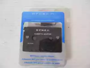 Dynex MP3 Stereo Cassette Adapter Plays Your MP3 Through Car Stereo Cassette - Picture 1 of 1