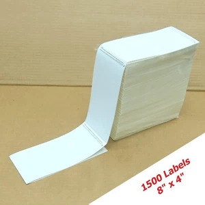 1500 etiquetas de envío térmico estilo ventilador UPS 1500 4"" x 8"" - Imagen 1 de 2