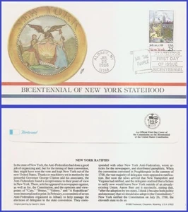 USA4 #2346 U/A FLEETWOOD 2 FDC New York - Picture 1 of 1
