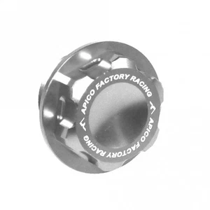 Tuerca de eje delantera Apico - M24 x 1,5 - KTM SX/SXF 125-450 03-14 EXC 13-15 - plateada - Imagen 1 de 1