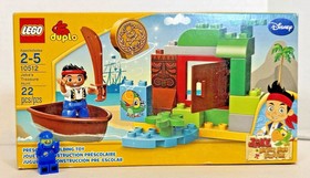 LEGO (10512) Duplo: Jake's Treasure Hunt - New Sealed Retired - Disney Pirate