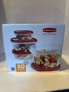 Rubbermaid 50-Piece EasyFind Lids Vented Food Storage Set - Picture 1 of 4