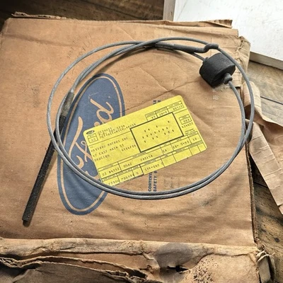 Cable de freno de estacionamiento intermedio personalizado 500 LTD Ford D5AZ-2A815-A 1975-77 FABRICANTE DE EQUIPOS ORIGINALES Foto 1 de 4