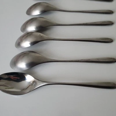 VTG Rosenthal Tapio Wirkkala Taille 6 Place Oval Soup Spoon 7.5” Stainless Steel - Image 1 of 4
