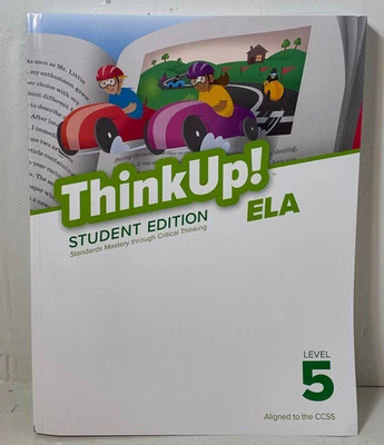 THINK UP! English Language Arts Level 5 (5th ) Student Edition Critical Thinking - Image 1 of 4