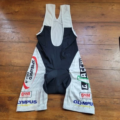 Gigante Mens Large Cycling Bibshorts 7" 15.5" (7/10) L Vintage - Image 1 of 4