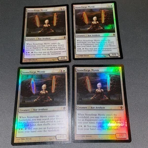 Mtg Stoneforge Mystic 4 Pieces English Foil - Picture 1 of 6