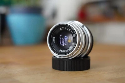 Carl Zeiss Jena Tessar IQ, 1:2,8/50mm, für M39 | Vintage lens - Bild 1 von 4