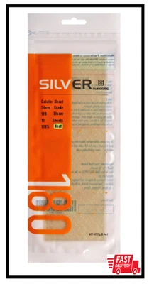 HAODONG Silver Gelatin Sheets - 180 Bloom Beef Leaf Gelatin for Baking and Cooki - Image 1 of 2