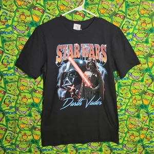 Star Wars boys T-Shirt- Darth Vader Heavy Metal Style size S - Picture 1 of 4