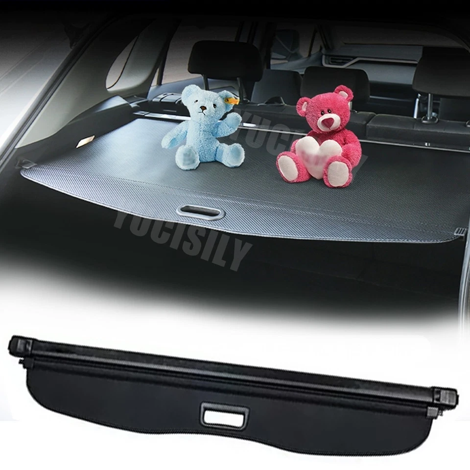 Cubierta de carga trasera retráctil para maletero protector de sombra para Hyundai Santa Fe 2017-2018 Foto 1 de 4